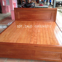 giường ngủ gỗ xoan đào 1m6,1m8x2m rác phản