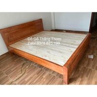 giường ngủ gỗ xoan đào