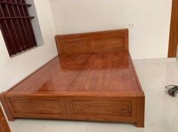 Giường Ngủ Gỗ Xoan Dát Phản GN71