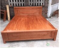 Giường ngủ gỗ xoan ta dat phản 1m80 x 2m