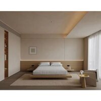 Giường ngủ hiện đại, 250x25cm, Giường ngủ gỗ Mdf Chống Ẩm GHHome