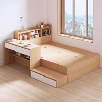 Giường ngủ hiện đại kết  hợp bàn học sinh cho bé Savannah