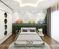 Giường ngủ hình ô tô cho bé trai GN16
