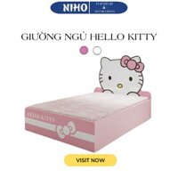 Giường ngủ hộp NIHO thiết kế Hello Kitty cho bé NH22KB20 chắc chắn, an toàn, độc đáo💕FREESHIP💕