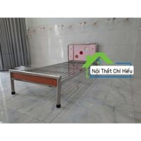 Giường ngủ inox tròn cao cấp nhiều kích thước từ 1m đến 1m8x2m Mẫu 03 - Nội Thất Chí Hiếu