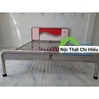 Giường ngủ inox tròn cao cấp nhiều kích thước từ 1m đến 1m8x2m Mẫu 04 - Nội Thất Chí Hiếu