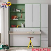 Giường ngủ kết hợp bàn học | Giường ngủ thông minh | Giường gấp thông minh