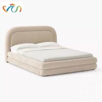 Giường ngủ khung bọc nỉ, da BOBA