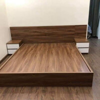 Giường ngủ kiểu nhật 1m6x2m kèm 2 táp
