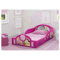 Giường ngủ nhựa cao cấp cho bé kèm đệm - 138x75x31 - Hồng