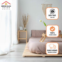 Giường Ngủ Pallet [1m4-1m8] Gấp Gọn - Mirror_Decor