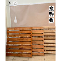 Giường Ngủ Pallet Gỗ Tự Nhiên Cao Cấp, Giường Gỗ Gấp Gọn, Cao 10cm, Hở Chân, Gỗ Mới 100% Chắc Chắn, Tiện Lợi