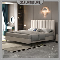 Giường Ngủ QAHOMEFURNITURE Bọc Da Cao Cấp Kích Thước 1m6x1m8 1m8x2m
