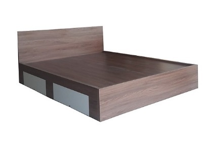 Giường ngủ rộng1.2m có ngăn kéo gỗ công nghiệp GCN06