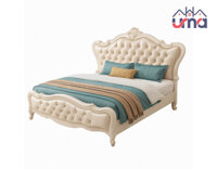 Giường Ngủ Tân Cổ Điển Gỗ Cao Cấp GNTCD014