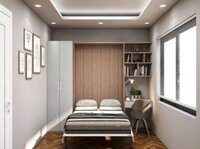 Giường ngủ thông minh kết hợp bàn học và giá sách – Riky