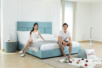 Giường ngủ vải nỉ mã DV9