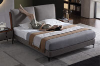 Giường ngủ vải nỉ nhập khẩu mã 83