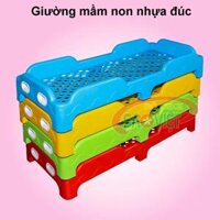 Giường nhựa trẻ em mầm non S011N02