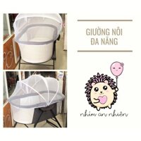 Giường nôi đa năng Seebaby gấp gọn - Tạp hóa Nhím An Nhiên