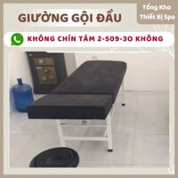Giường nối mi, Giường mi nâng hạ chân sắt, Giường spa massage chuyên dùng trong spa