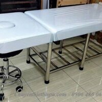 Giường nối mi, phun xăm gập đầu