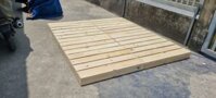 Giường Pallet Đóng Kín Thích Hợp Nằm Chiếu 180cm x 200cm x H10cm