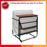 Giường phụ khách sạn nệm lò xo dày 20cm, Hàng có sẵn