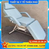 Giường phun xăm, tattoo, ghế tiêm filler HMBB-8200 Xanh - Hàng nhập khẩu