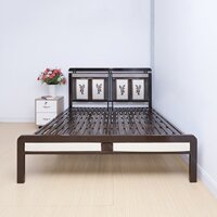 Giường sắt 1 mét 6 dài 2m sắt hộp vuông đẹp giá rẻ - Nội Thất Đại Thành