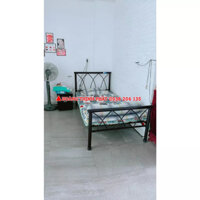 Giường sắt 1m2 1m4 1m6 1m8 1m x 2m sơn tĩnh điện chống gỉ - hàng chuẩn độ bền vượt trội