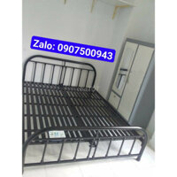 Giường sắt 1m2 sắt Bi