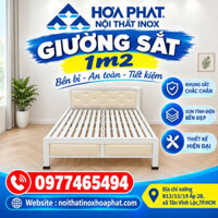 Giường Sắt 1m2
