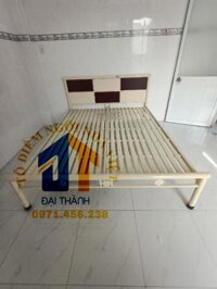 Giường sắt 1m2x2m kiểu mới