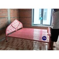 Giường sắt 1m6, 1m8 sơn tĩnh điện sắt dày 5 jem, 3 người nằm thoải mái, giao hỏa tốc
