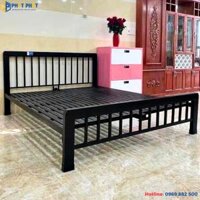 Giường sắt 1m6 GS06