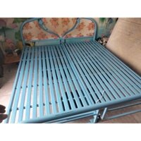 Giường sắt 1m6x2m cũ - hàng thanh lý