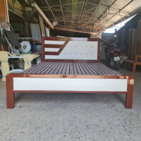 Giường sắt 1m8 1m 1m2 1m4 1m6 x 2m hộp vuông mới nhất - hàng chuẩn độ bền vượt trội