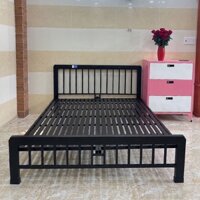 Giường sắt 1m8 2m tháo lắp đơn giản cho người lớn và trẻ em đẹp giá rẻ - Giường sắt 1m8