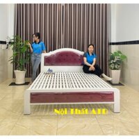Giường sắt 1m8x2m 1m6x2m 1m4x2m 1m2x2m giường sắt hộp cao cấp 5X10- Bh 2 năm giao hàng tận nơi lắp ráp nhanh chóng.