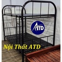 Giường sắt 2 tầng chịu lực tốt/giường tầng sắt giá rẻ 1m6 1m4 1m2 1m 80cm dài 2m [ TOàn Quốc]