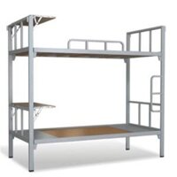 Giường sắt 2 tầng có bàn học – GT 11