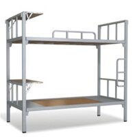 Giường sắt 2 tầng có bàn học – DL5644
