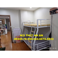 Giường sắt 2 tầng giá rẻ tại Hà Nội, ảnh thật