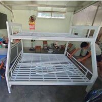Giường sắt 2 tầng xuất khẩu 1m6 hộp 80 x 40 GT31
