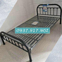 Giường sắt  bi 1m2x2m - Giường sắt 1m2 - Giường sắt đơn - Mẫu giường sắt đẹp đơn giản 1m2