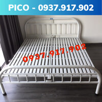 Giường sắt bi 1m4x2m - Giường sắt 1m4  - Những mẫu giường sắt đẹp 1m4 - Giường sắt đơn