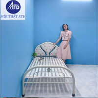 Giường sắt đơn giá rẻ 0.8m 1m 1m2 1m4 1m6 1m8 dài 2m giao hàng nhanh các quận tphcm - toàn quốc