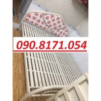 Giường sắt đơn giá rẻ ngang 80cm 1m 1m2 1m4 1m6 1m8 dài 2m, hàng new 100% giường đẹp và chắc chắn