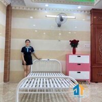 Giường sắt đơn giản 1m2 x 2m